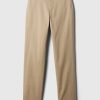 Pantalones caqui modernos de corte relajado Pantalones caqui modernos de corte relajado