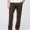 Pantalones caqui rectos modernos