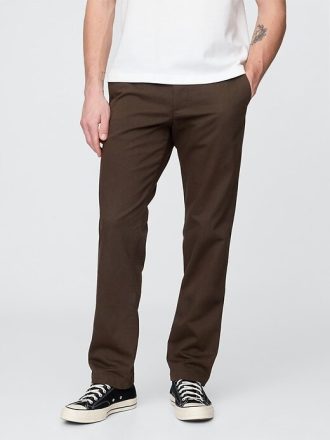 Pantalones caqui rectos modernos