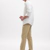 Pantalones caqui rectos modernos Pantalones caqui rectos modernos
