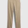 Pantalones caqui rectos modernos Pantalones caqui rectos modernos