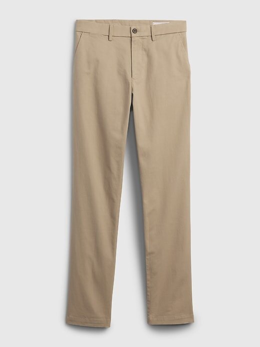 Pantalones caqui rectos modernos Pantalones caqui rectos modernos