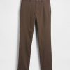 Pantalones caqui rectos modernos