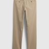 Pantalones caqui rectos modernos Pantalones caqui rectos modernos