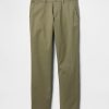 Pantalones caqui rectos modernos
