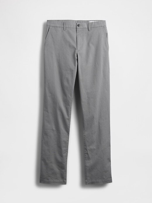 Pantalones caqui rectos modernos Pantalones caqui rectos modernos