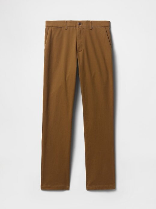 Pantalones caqui rectos modernos Pantalones caqui rectos modernos