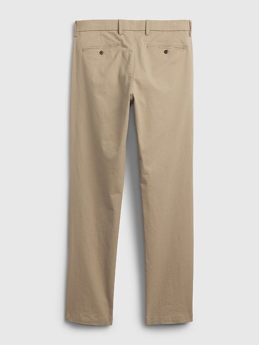 Pantalones caqui rectos modernos Pantalones caqui rectos modernos