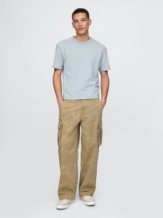 Pantalones cargo de camuflaje extra holgados