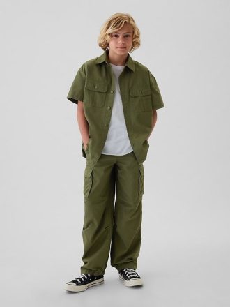 Pantalones cargo de paracaídas para niños