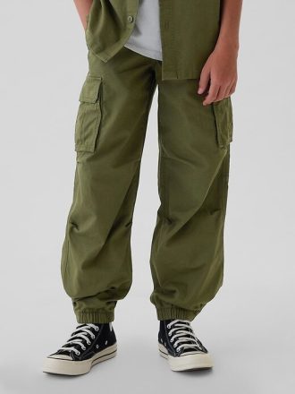 Pantalones cargo de paracaídas para niños