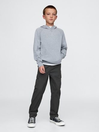 Pantalones cargo de sarga para niños