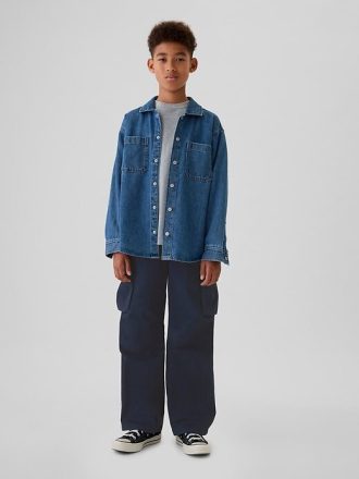 Pantalones cargo holgados para niños