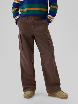 Pantalones cargo holgados para niños