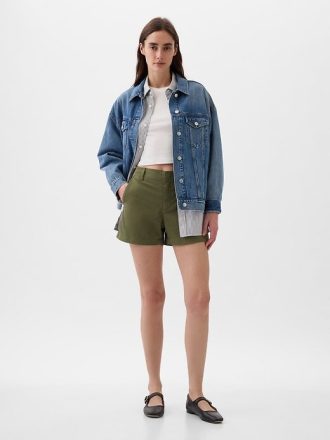 Pantalones cortos caqui Downtown de 4″