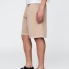 Pantalones cortos caqui plisados Pantalones cortos caqui plisados
