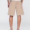 Pantalones cortos caqui plisados Pantalones cortos caqui plisados
