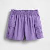 Pantalones cortos cargo fáciles de popelina para niños Pantalones cortos cargo fáciles de popelina para niños