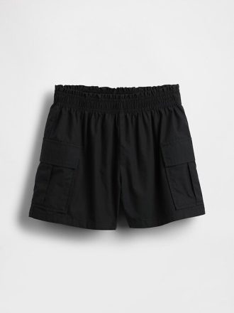 Pantalones cortos cargo fáciles de popelina para niños Pantalones cortos cargo fáciles de popelina para niños