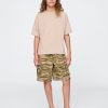 Pantalones cortos cargo fáciles de ripstop de 7.5″ para niños