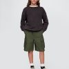 Pantalones cortos cargo fáciles de ripstop de 7.5″ para niños