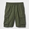 Pantalones cortos cargo fáciles de ripstop de 7.5″ para niños
