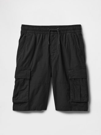 Pantalones cortos cargo fáciles de ripstop de 7.5″ para niños