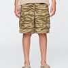 Pantalones cortos cargo fáciles de ripstop de 7.5″ para niños