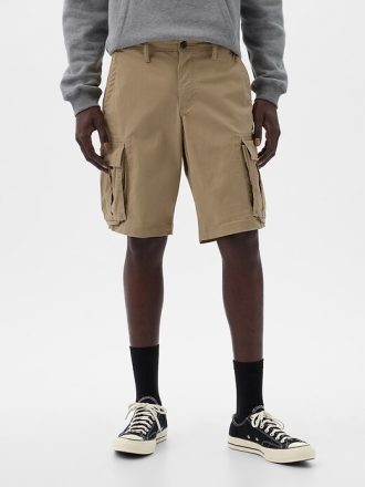 Pantalones cortos cargo relajados de 11″