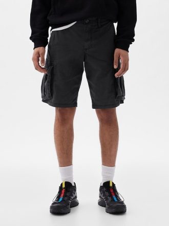 Pantalones cortos cargo relajados de 11″