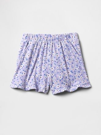 Pantalones cortos con volantes para bebés y niños pequeños