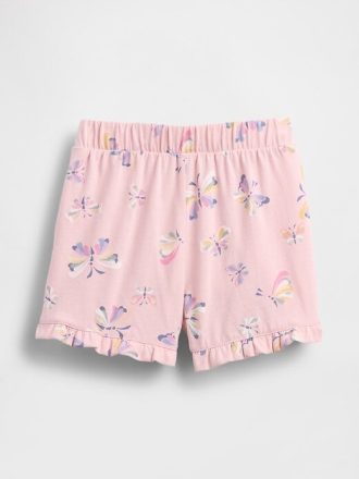 Pantalones cortos con volantes para bebés y niños pequeños