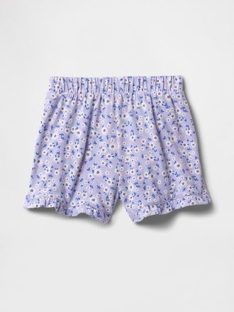 Pantalones cortos con volantes para bebés y niños pequeños