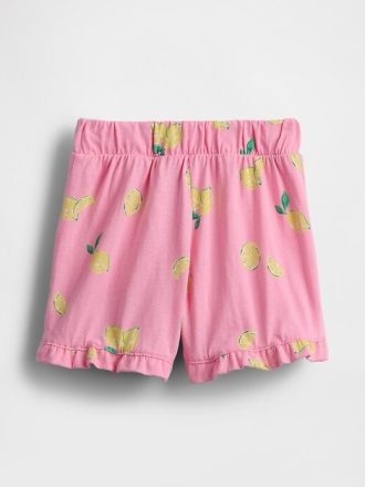 Pantalones cortos con volantes para bebés y niños pequeños