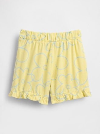 Pantalones cortos con volantes para bebés y niños pequeños