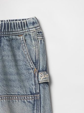 Pantalones cortos de carpintero UltraSoft para bebés y niños pequeños
