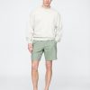 Pantalones cortos de lino y algodón de 8″ Pantalones cortos de lino y algodón de 8″