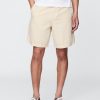 Pantalones cortos de lino y algodón de 8″ Pantalones cortos de lino y algodón de 8″