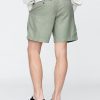 Pantalones cortos de lino y algodón de 8″ Pantalones cortos de lino y algodón de 8″