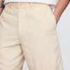 Pantalones cortos de lino y algodón de 8″ Pantalones cortos de lino y algodón de 8″