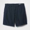 Pantalones cortos de lino y algodón de 8″ Pantalones cortos de lino y algodón de 8″