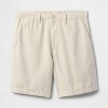 Pantalones cortos de lino y algodón de 8″ Pantalones cortos de lino y algodón de 8″