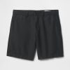 Pantalones cortos de lino y algodón de 8″ Pantalones cortos de lino y algodón de 8″