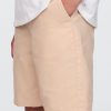 Pantalones cortos de lino y algodón para niños de 8″ Pantalones cortos de lino y algodón para niños de 8″