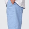 Pantalones cortos de lino y algodón para niños de 8″ Pantalones cortos de lino y algodón para niños de 8″