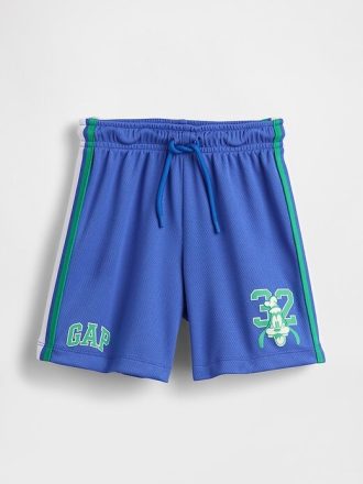 Pantalones cortos de malla reciclada para bebés y niños pequeños de Gap × Disney