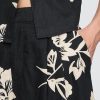 Pantalones cortos de mezcla de lino y tiro alto 365 Pantalones cortos de mezcla de lino y tiro alto 365