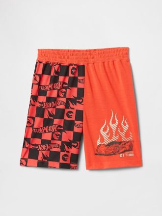 Pantalones cortos de pijama reciclados de Hot Wheels para niños
