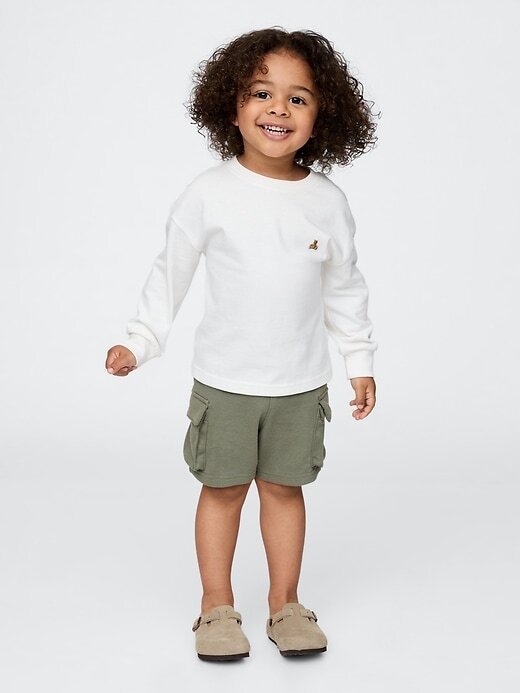 Pantalones cortos deportivos cargo VintageSoft para bebés y niños pequeños Mix & Match Pantalones cortos deportivos cargo VintageSoft para bebés y niños pequeños Mix & Match