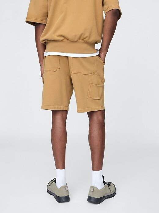 Pantalones cortos deportivos Carpenter de felpa francesa de peso pesado Pantalones cortos deportivos Carpenter de felpa francesa de peso pesado